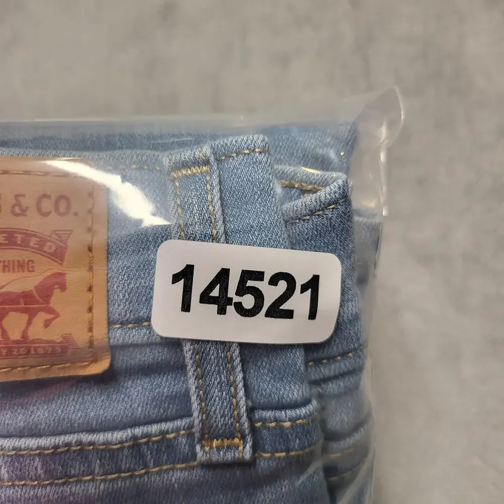 Levi's 311 Jeans Womens 32 Blue Shaping Skinny Light Wash Slim Stretch 5-Pocket
